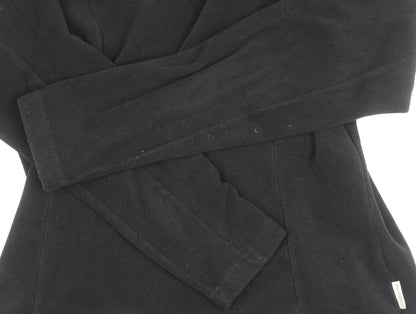 Quechua Black Unisex Fleece Pullover, Size 12