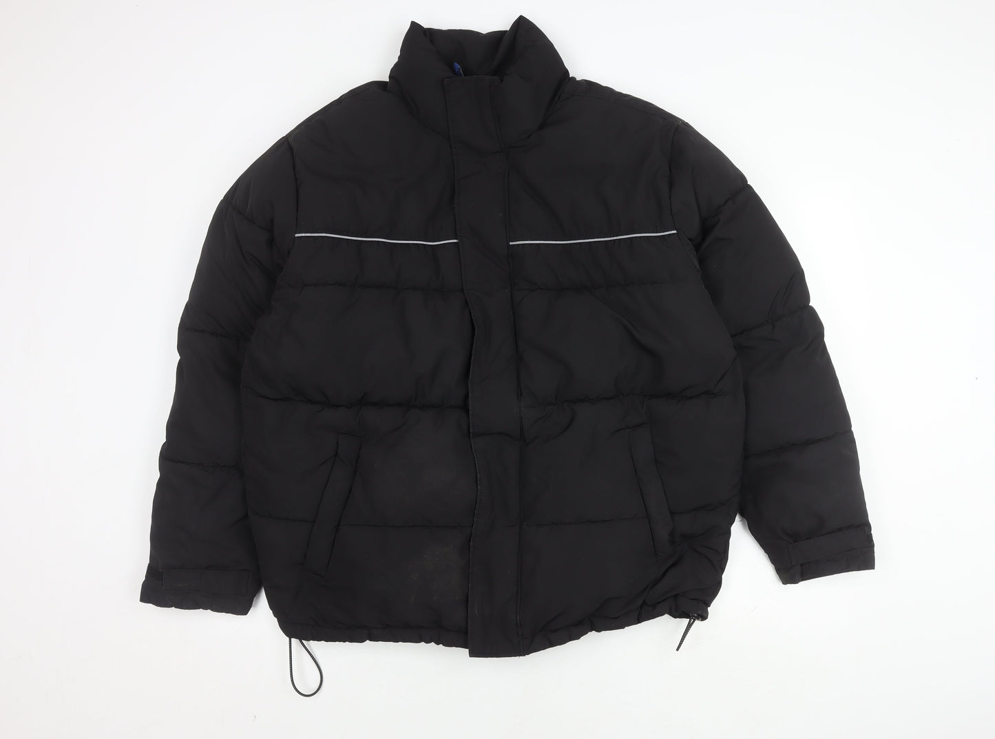 Mens UK Size S H&M Black Puffer Jacket