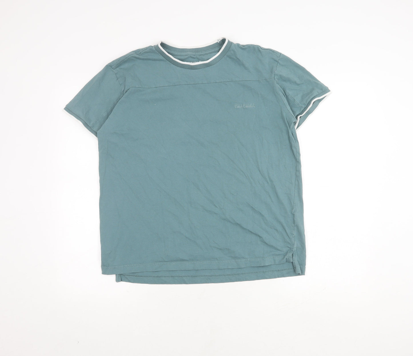 Pierre Cardin Blue Men's T-Shirt L Regular Fit