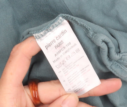 Pierre Cardin Blue Men's T-Shirt L Regular Fit