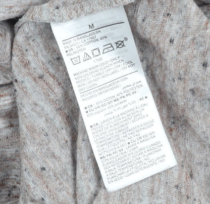 Old Navy Men's Beige Crew Neck T-Shirt Medium