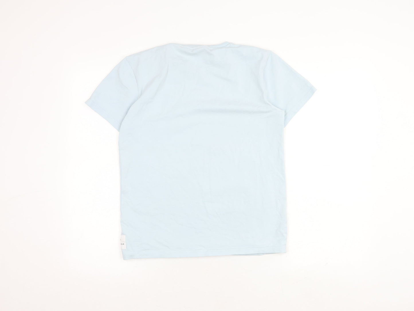 Holyfield Unisex Kids Blue T-Shirt Size M, Logo Accent