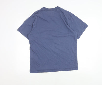 Levi's Men's Blue T-Shirt M Short Sleeve Cotton Logo