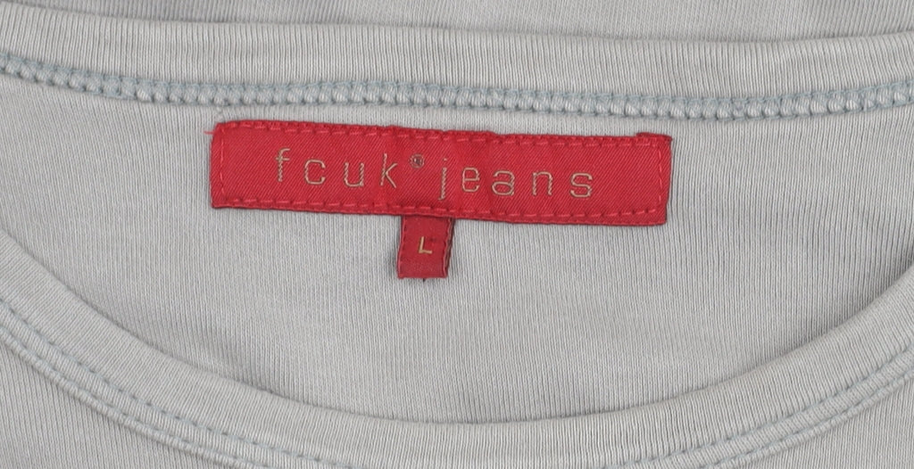 Mens UK Size L French Connection Beige  T-Shirt