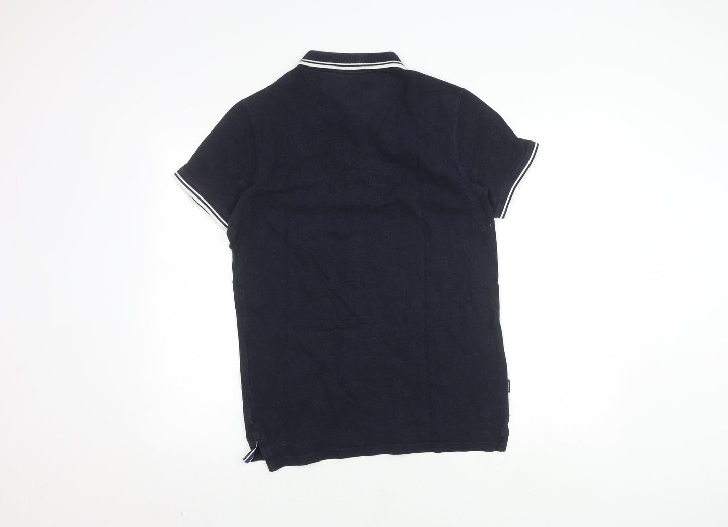 Superdry Men's Blue Polo Shirt Medium