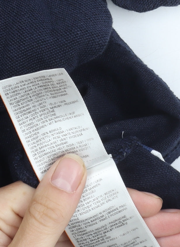 Superdry Men's Blue Polo Shirt Medium