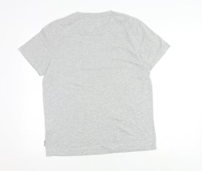 Ted Baker Men's Grey Graphic Print T-Shirt, Size L