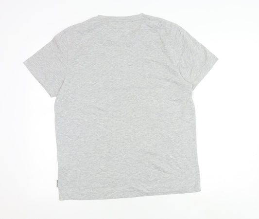 Ted Baker Men's Grey Graphic Print T-Shirt, Size L