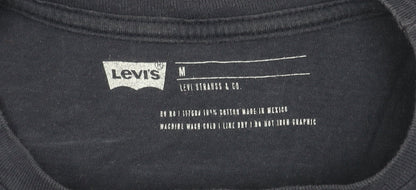 Levi's Men's Black Graphic Print T-Shirt - Medium