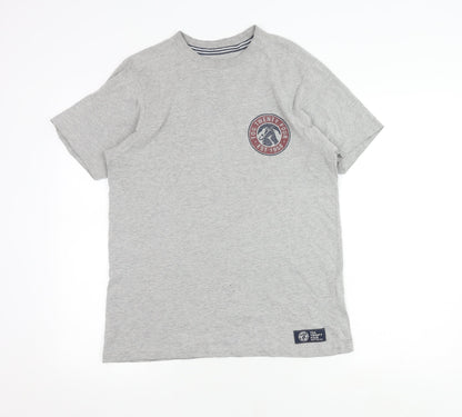 Tog Twenty Four Grey Men's T-Shirt, Size S, Crew Neck