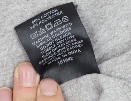 Tog Twenty Four Grey Men's T-Shirt, Size S, Crew Neck