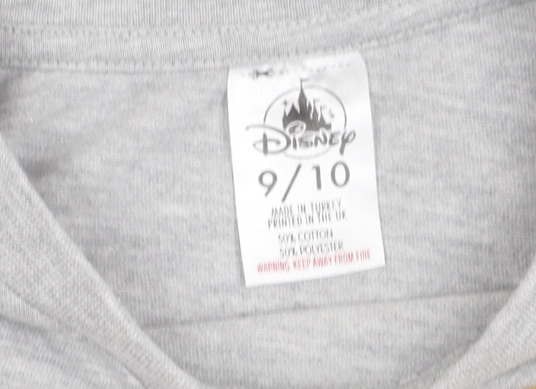 Disney Boys Grey Groot T-Shirt - Size 9-10 Years