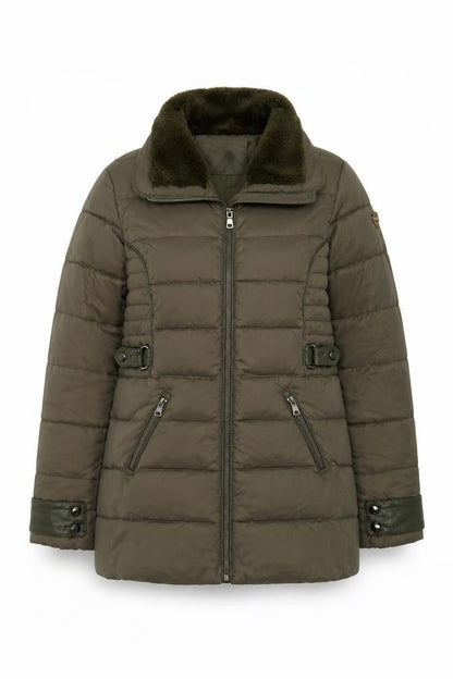 Renard Women's Green Puffer Jacket Size 12