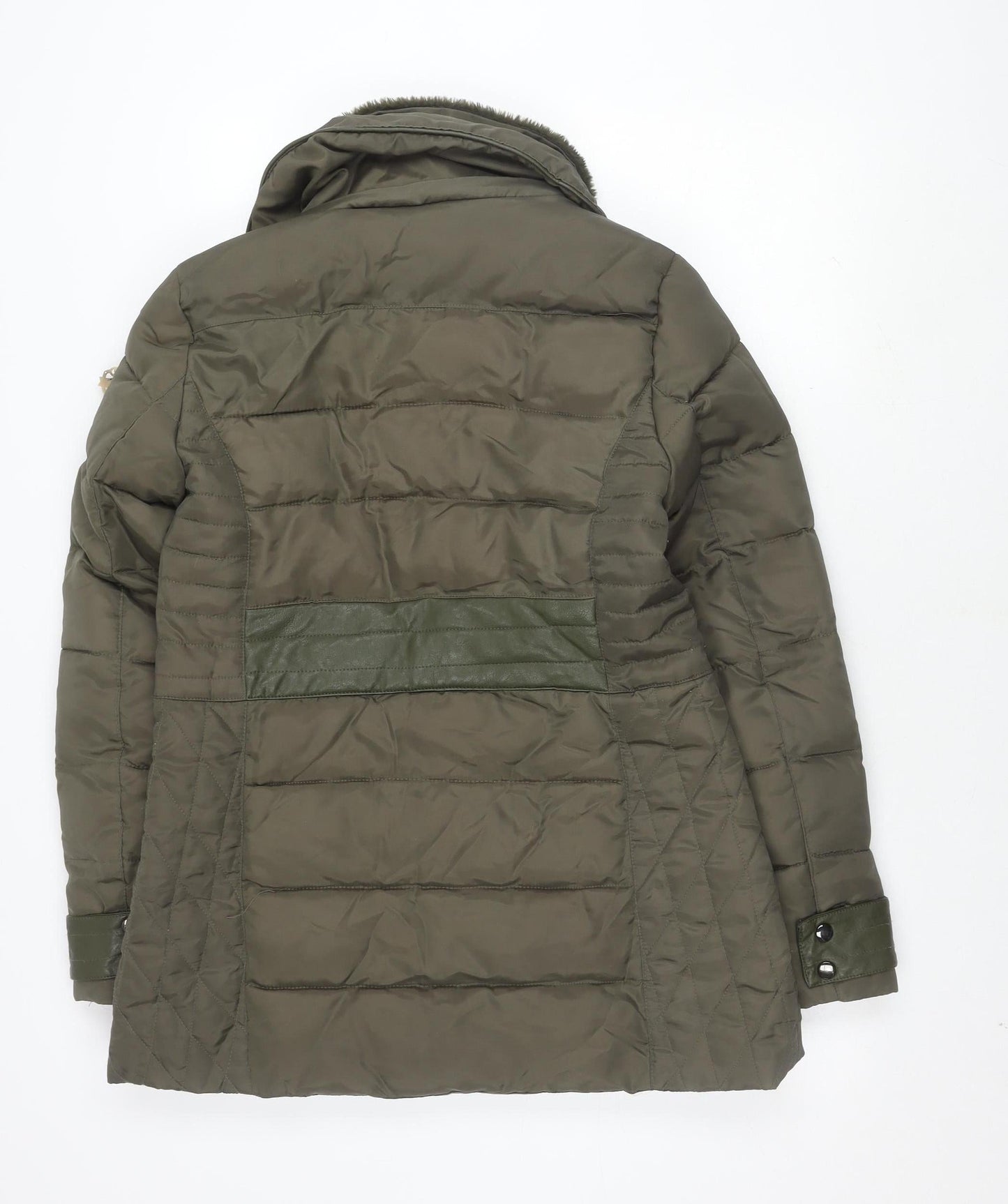 Renard Women's Green Puffer Jacket Size 12