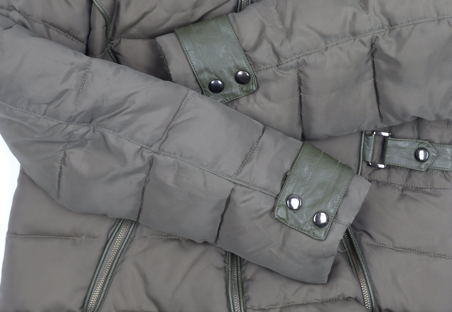 Renard Women's Green Puffer Jacket Size 12