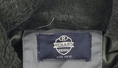 Renard Women's Green Puffer Jacket Size 12