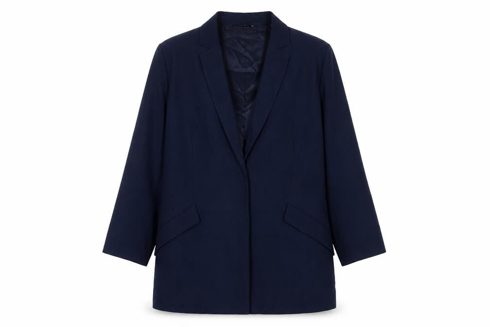 Womens UK Size M Mango Blue Basic Jacket