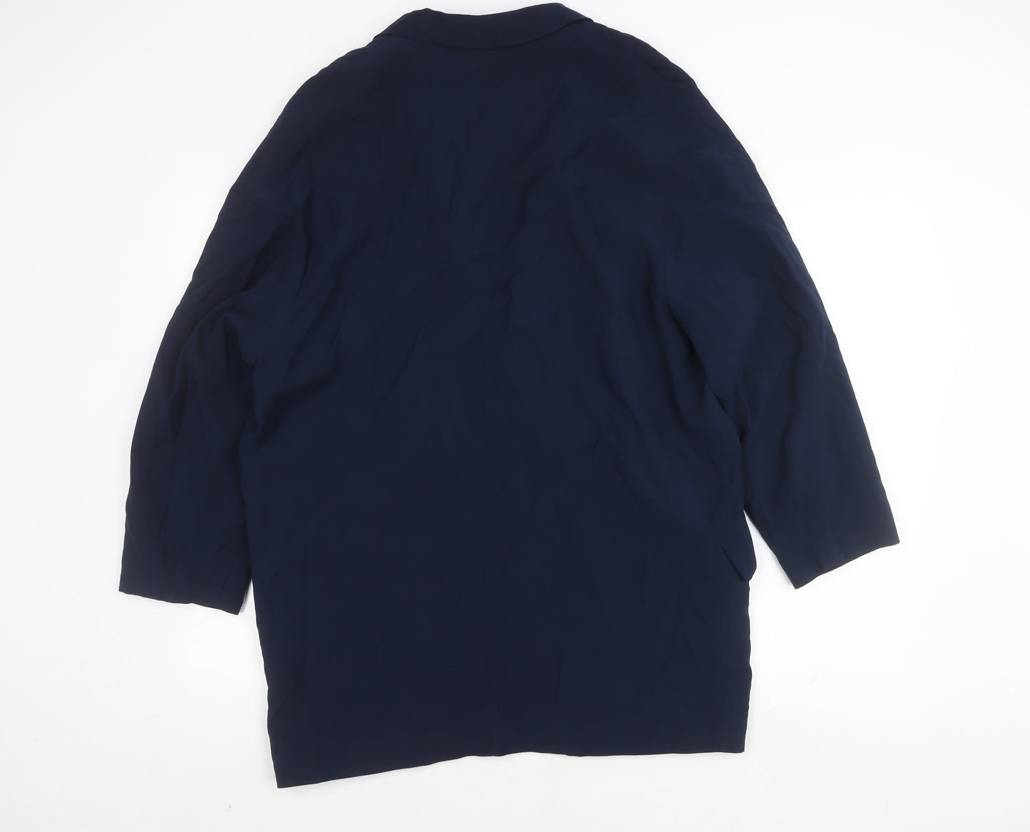 Womens UK Size M Mango Blue Basic Jacket
