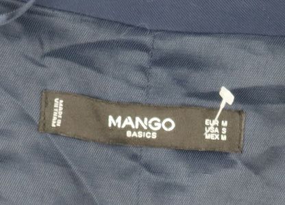 Womens UK Size M Mango Blue Basic Jacket