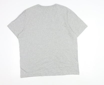 Marks and Spencer XL Grey Graphic T-Shirt for Men