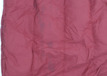 Mens UK Size M SoulCal & Co Red Puffer Jacket