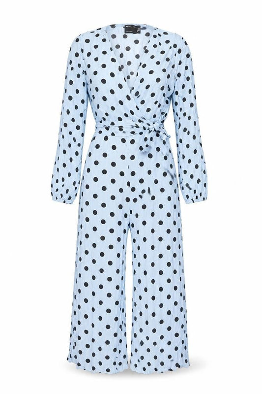 Womens UK Size 4 ASOS One-Piece Blue Jumpsuit