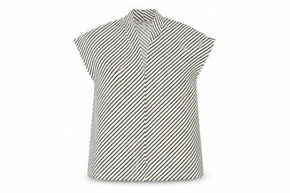 Womens UK Size 12 H&M Black Basic Blouse