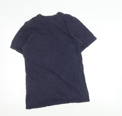 Nike Men's Blue Crew Neck T-Shirt, M