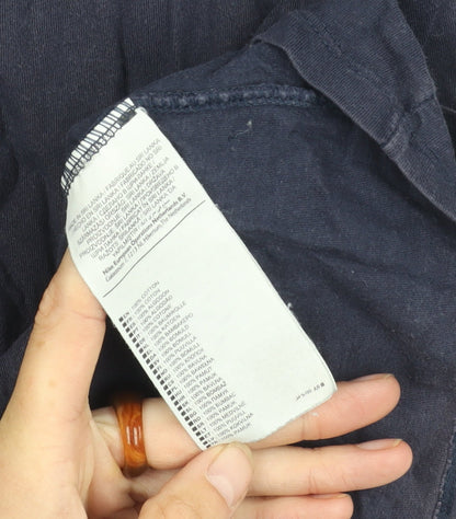 Nike Men's Blue Crew Neck T-Shirt, M