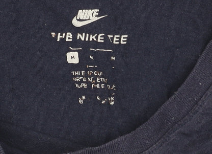 Nike Men's Blue Crew Neck T-Shirt, M