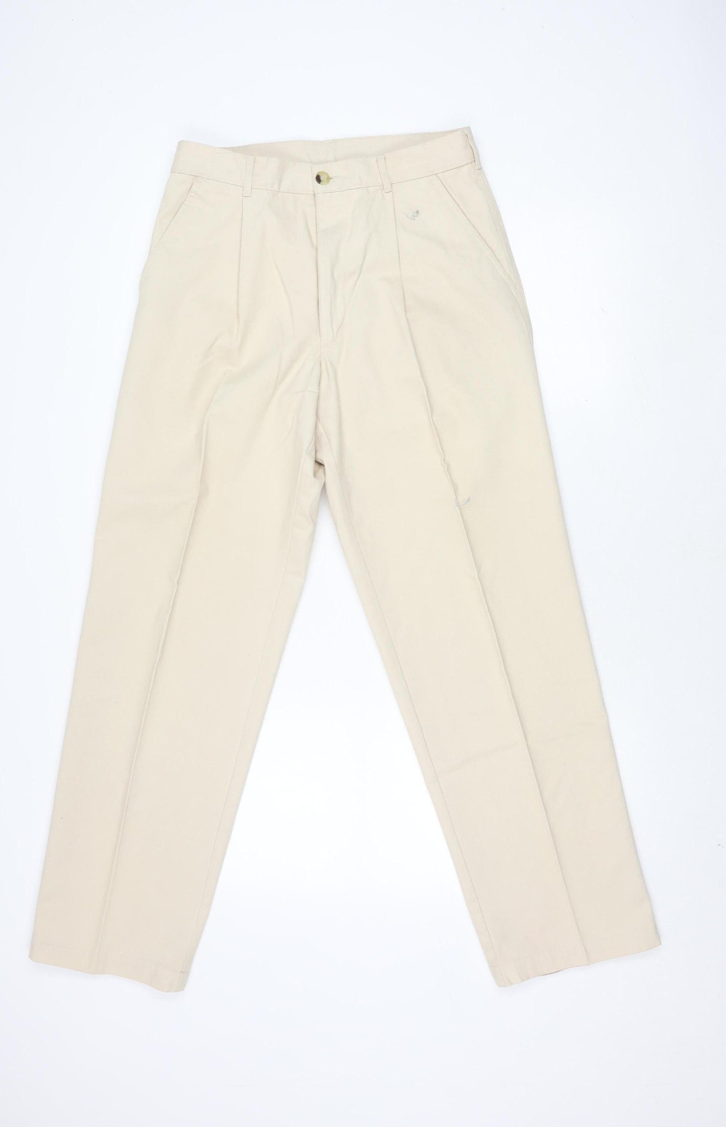 Urban Spirit Men's Beige Cotton Trousers Size 30