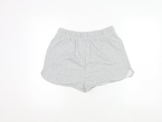 Disney Women's Grey Sweat Shorts - Size S