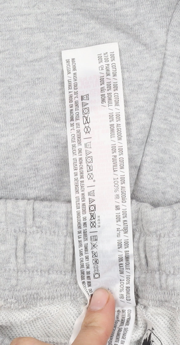 Disney Women's Grey Sweat Shorts - Size S