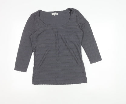 Rocha John Rocha Grey Women's T-Shirt Size 12