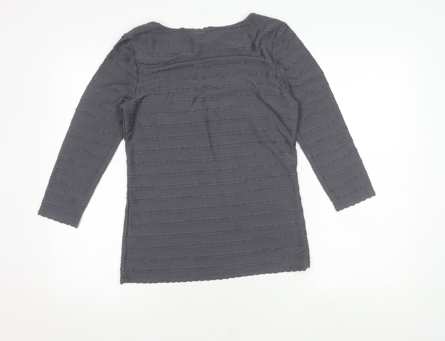 Rocha John Rocha Grey Women's T-Shirt Size 12