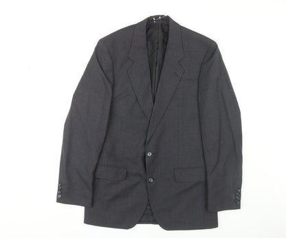 Mens UK Size 38 Centaur Regular Grey Suit Jacket