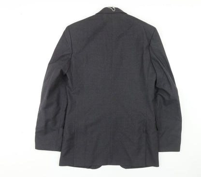 Mens UK Size 38 Centaur Regular Grey Suit Jacket