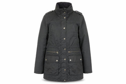 Fat Face Women's Black Parka Jacket Size 8