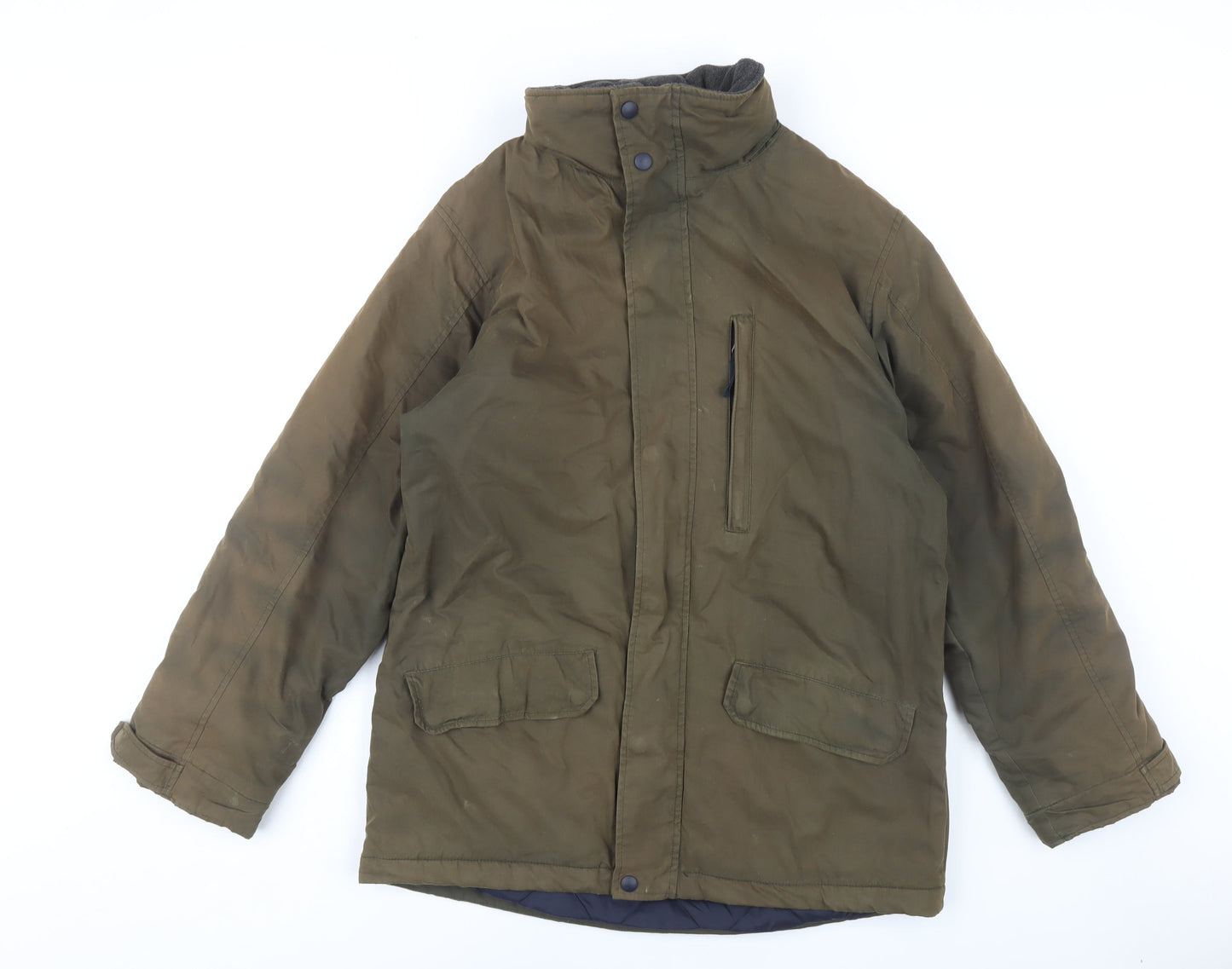 Mens UK Size S Peter Storm Green Parka Coat