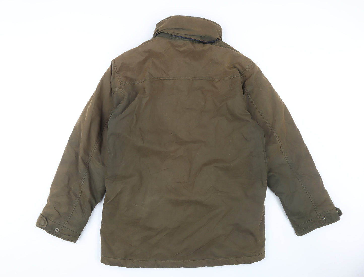 Mens UK Size S Peter Storm Green Parka Coat