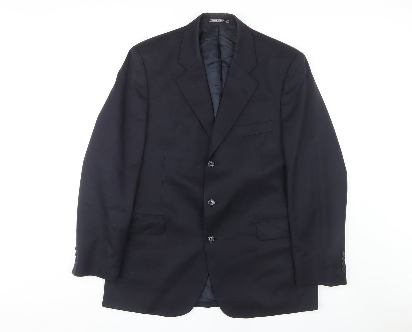 Austin Reed Men's Blue Wool Blazer - Formal Jacket 42R