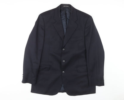 Austin Reed Men's Blue Wool Blazer - Formal Jacket 42R