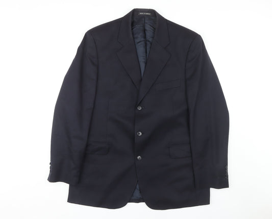 Austin Reed Men's Blue Wool Blazer - Formal Jacket 42R