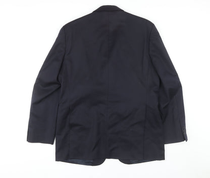 Austin Reed Men's Blue Wool Blazer - Formal Jacket 42R