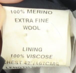 Austin Reed Men's Blue Wool Blazer - Formal Jacket 42R