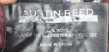 Austin Reed Men's Grey Wool Blazer 42R, Formal Jacket