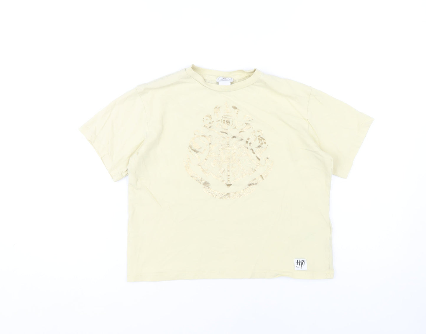 Harry Potter Kids Beige Graphic T-Shirt 9-10 Years