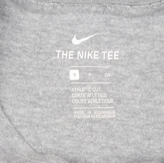 Nike Men’s Grey Athletic Fit T-Shirt - Size S