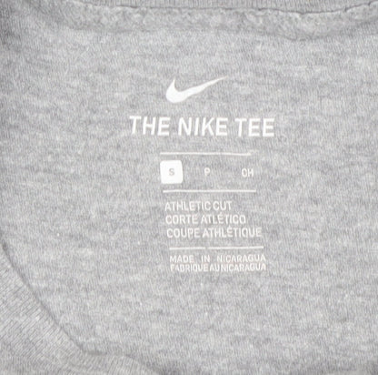 Nike Men’s Grey Athletic Fit T-Shirt - Size S