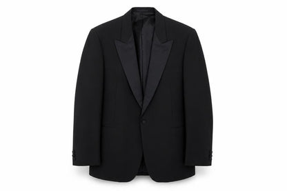Mens UK Size 44 Austin Reed Regular Black Suit Tuxedo